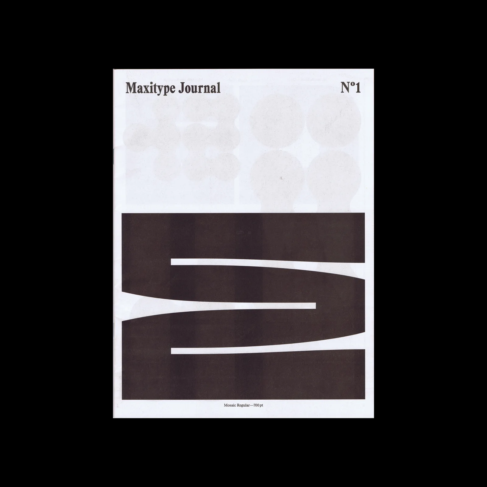 Maxitype Journal, No. 1, Maxitype, 2024 